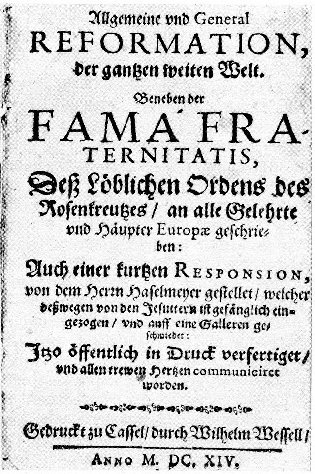 Fama Fraternitatis original